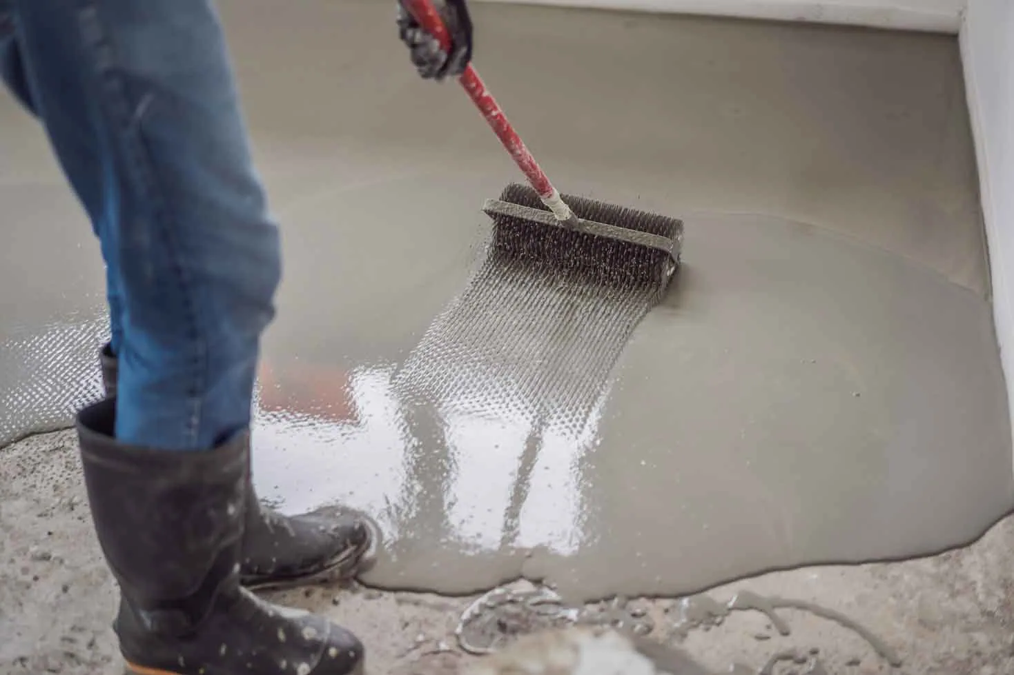 Concrete resurfacing and sealing work